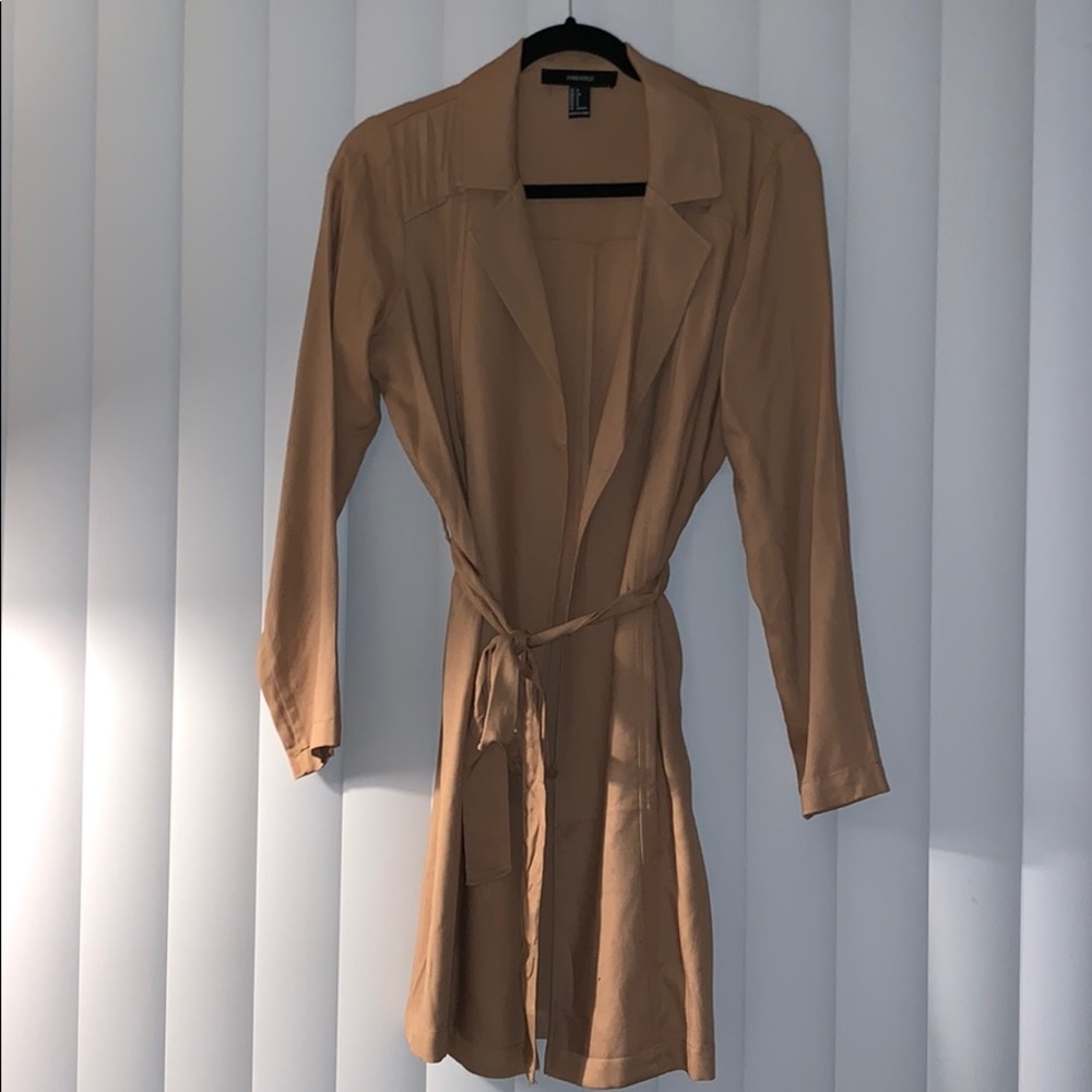 Dark tan coat